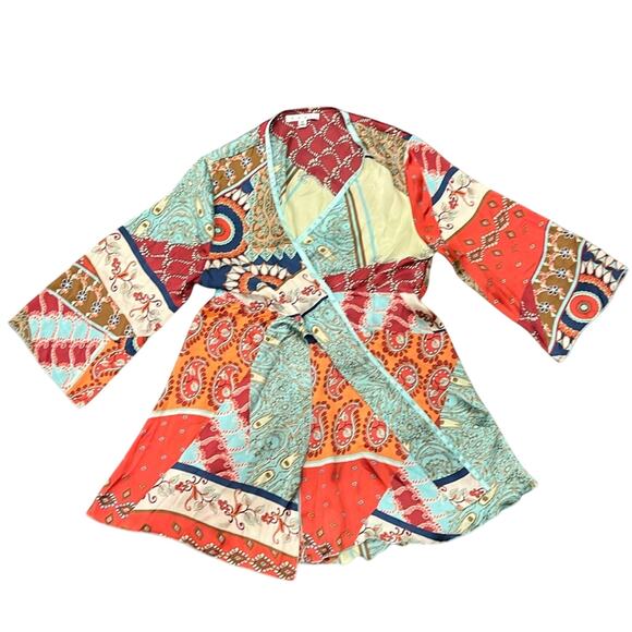 CAbi Women's Patchwork Tunic Size M - Picture 2 of 10